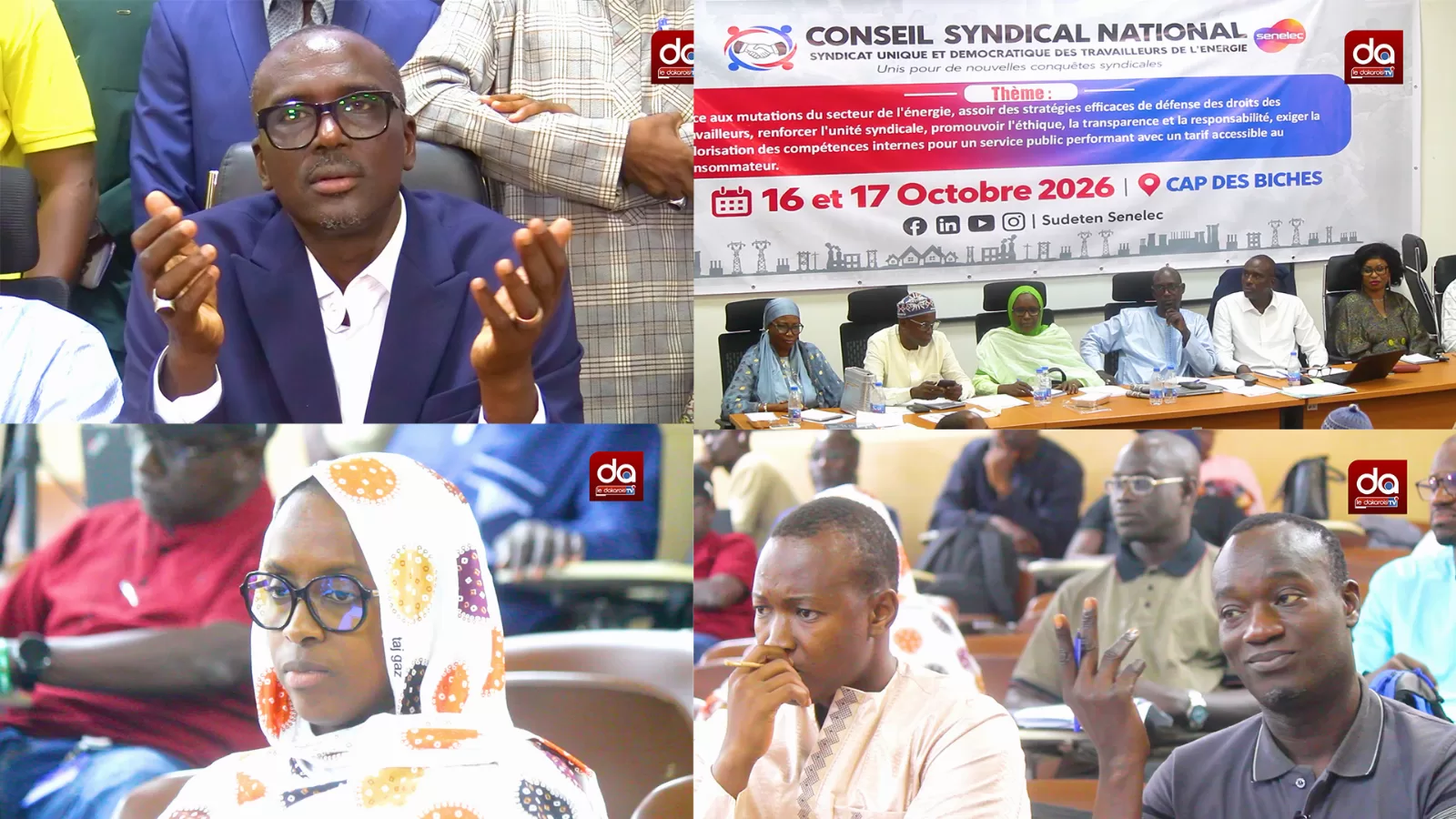 SUDETEN-Conseil syndical national : le SG Ibrahima D. DIOUF soulève les questions de l'heure.