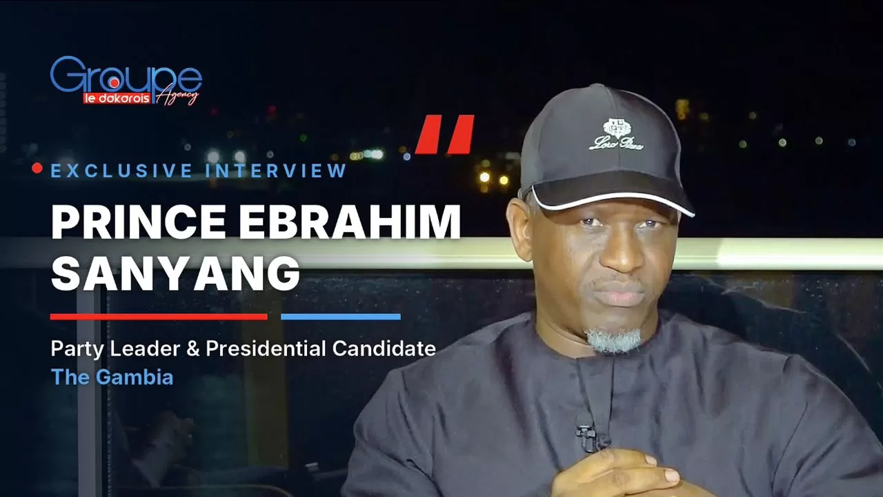 [Entretien exclusif] Prince Ebrahim Sanyang, chef de parti et Candidat à la présidentielle… / Gambie